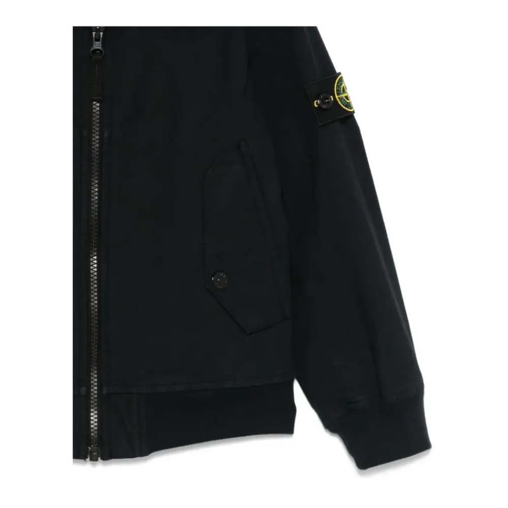 Bomberjacke mit Stehkragen>Stone Island Outlet