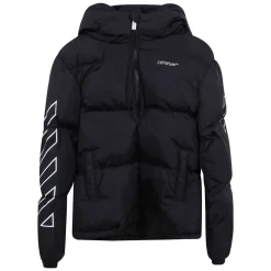 Bookish Diag Short Puffer>Off White Discount