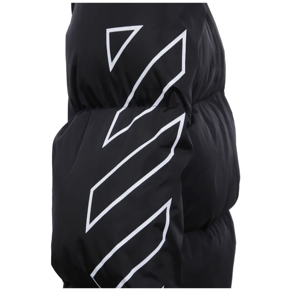 Bookish Diag Short Puffer>Off White Discount