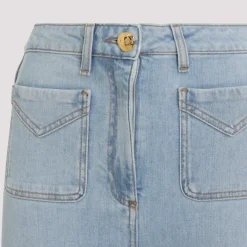 Boot-Cut Jeans mit kleinen Taschen><noscript><img width=