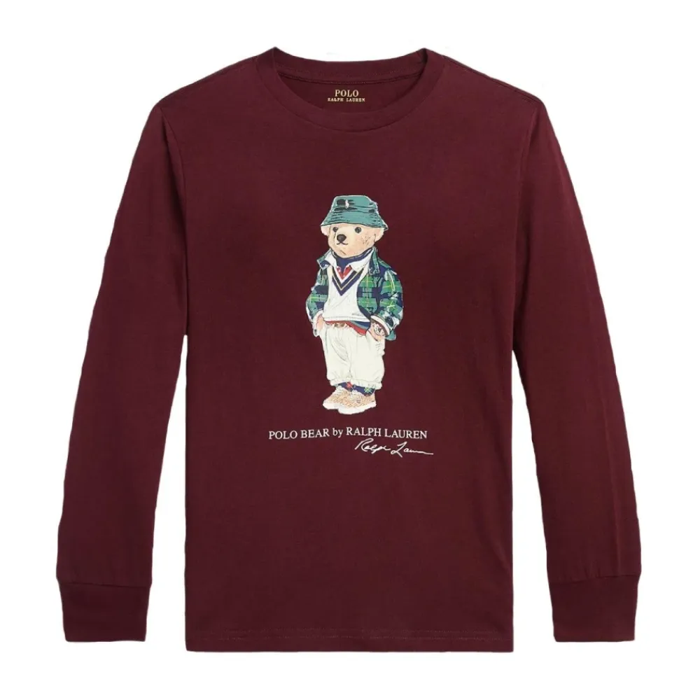 Bordeaux Bear T-Shirt>Polo Ralph Lauren New