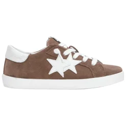 e Ledersneaker mit weißen Details>2STAR Sale