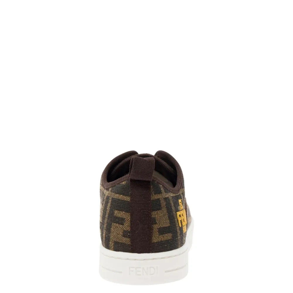 e Sneakers mit Logo-Stickerei>Fendi Best