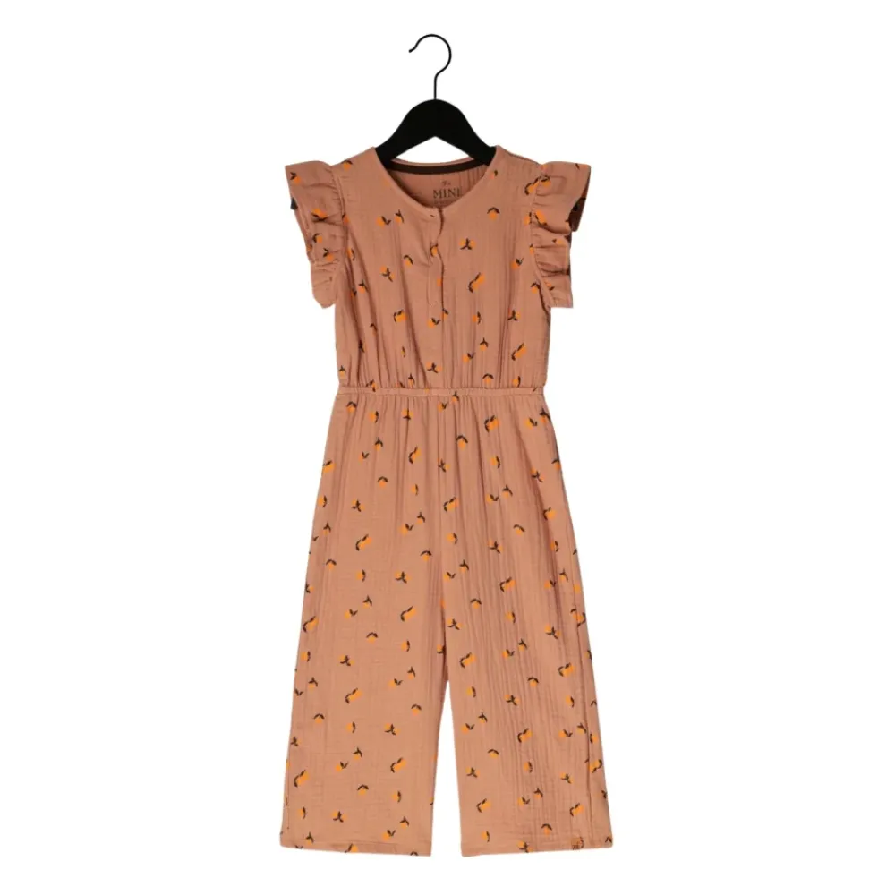 Brauner Jumpsuit für Abenteuerlustige Mädchen>Z8 New