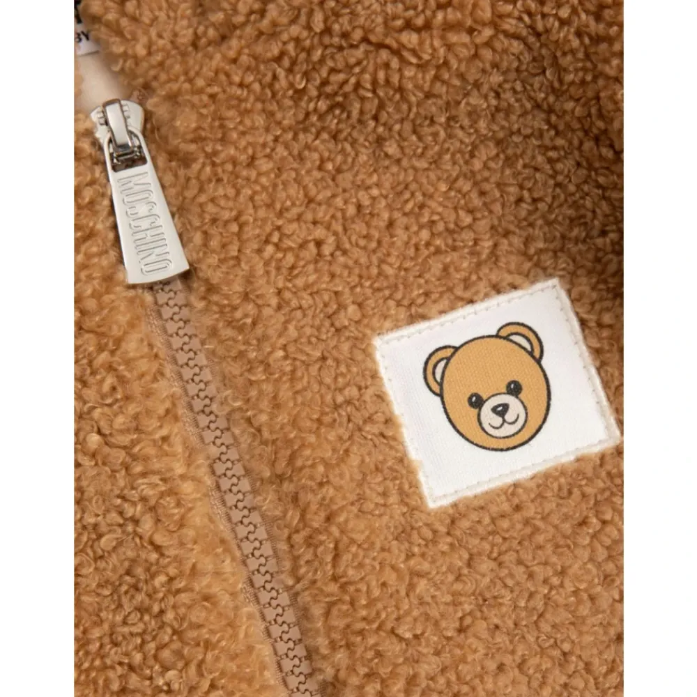 er Kapuzenpullover mit Bärenpatch>Moschino Hot