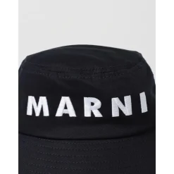 Bucket Hat mit gesticktem Logo><noscript><img width=