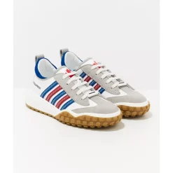 Bunte Sneakers mit stilvollen Details>Dsquared2 Discount