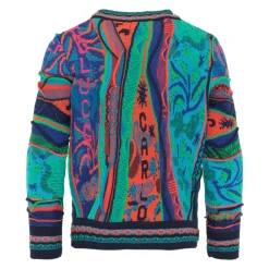 Bunter Jacquard Pullover, Navy><noscript><img width=