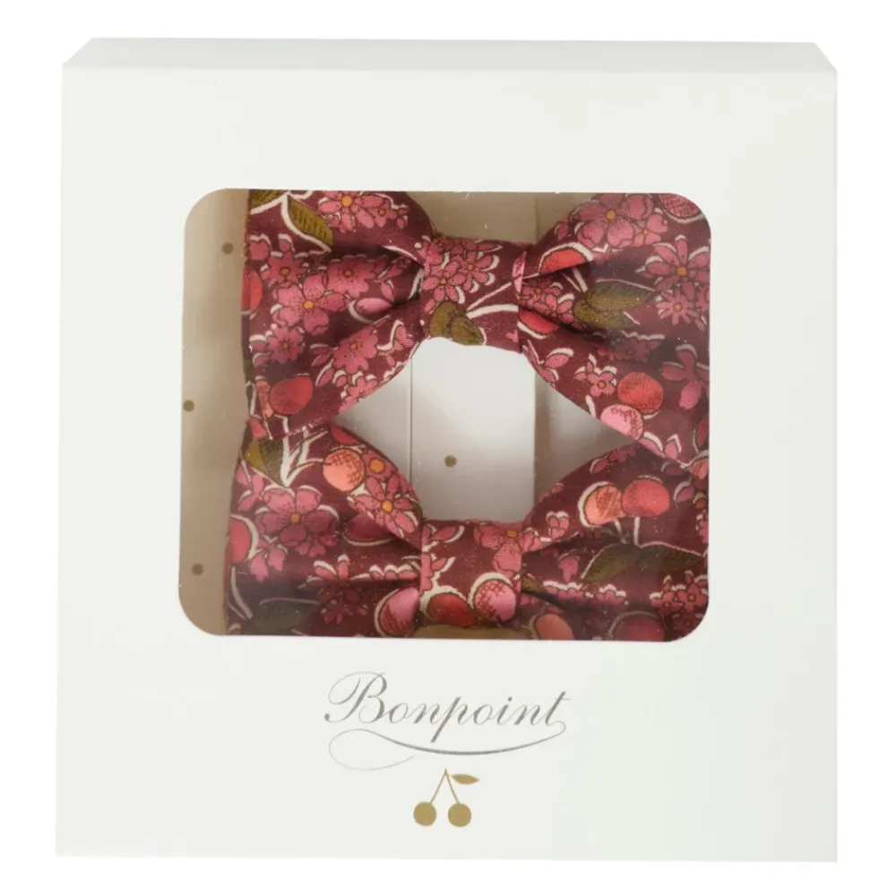 Burgunder Haarspangen Set mit Kirschen>Bonpoint Best