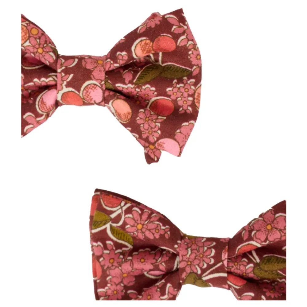 Burgunder Haarspangen Set mit Kirschen>Bonpoint Best