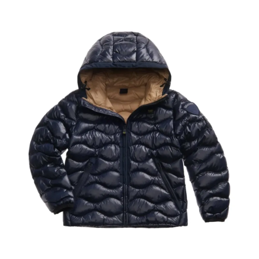 Camelia Wave Steppjacke mit Wattierung>Blauer New