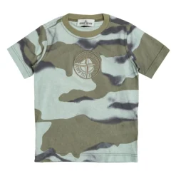 Camouflage T-shirt>Stone Island