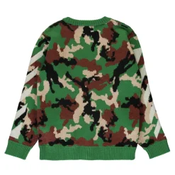 Camouflage Woll-Cardigan>Off White New