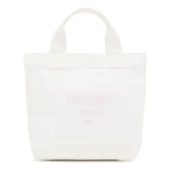 Canvas Shopper Bag mit Logo-Stickerei>Armani Online