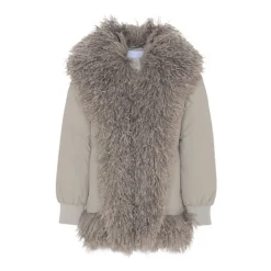 Cappotto con bordo in finta pelliccia>PINKO Online