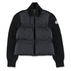 Cardigan mit gesteppter Vorderseite>Moncler Clearance