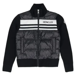 Cardigan mit wattierter Vorderseite>Moncler Sale