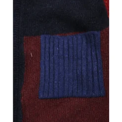 Cardigan Zip Color Block><noscript><img width=