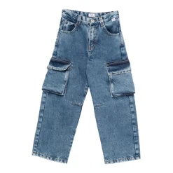 Cargo Jeans mit übergroßen Taschen>Il Gufo