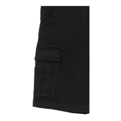 Cargo-Shorts mit Logo-Applikation><noscript><img width=