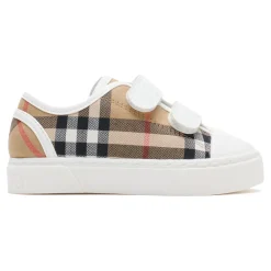 Check Baumwoll-Sneakers>Burberry Outlet
