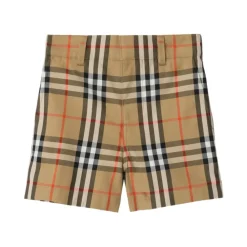 Check Cotton Shorts>Burberry Online