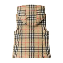 Check Kapuzen-Puffer-Gilet>Burberry Discount