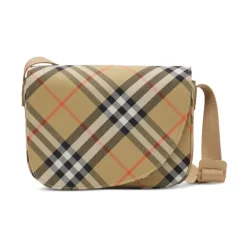 Check Messenger Bag>Burberry Sale
