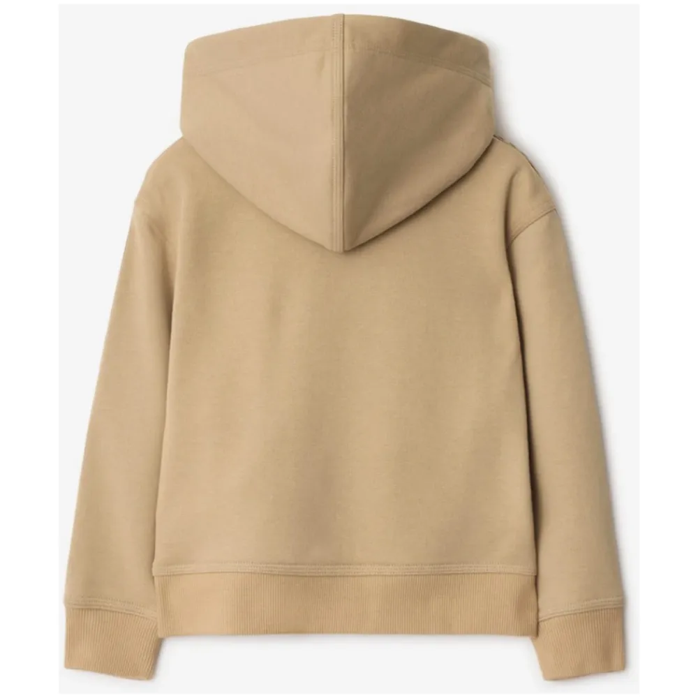 Check Tape Reißverschluss Hoodie>Burberry Best