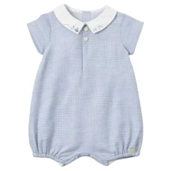 Checked Romper>Tartine et Chocolat Outlet