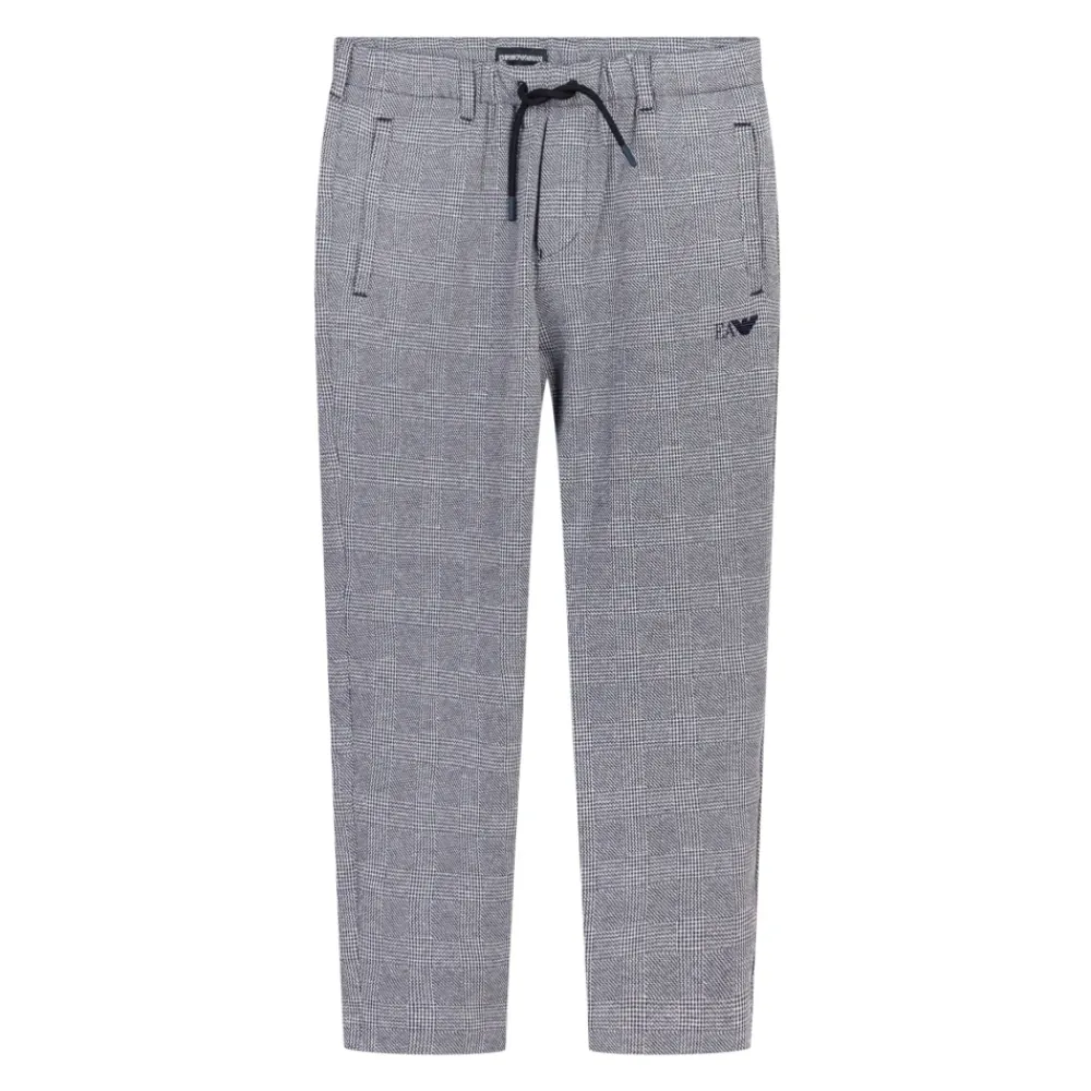 Checked Trousers>Emporio Armani Hot