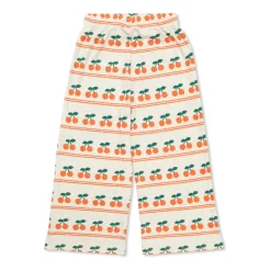 Cherry Pattern Rib Pant>Tinycottons Discount