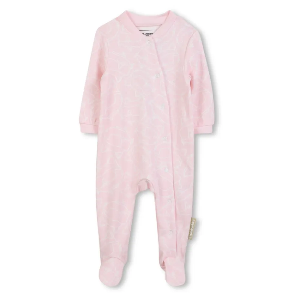 Choupette Print Romper>Karl Lagerfeld Sale