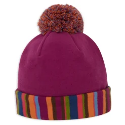 Contrast Cuff Pompon Beanie>GALLO Best