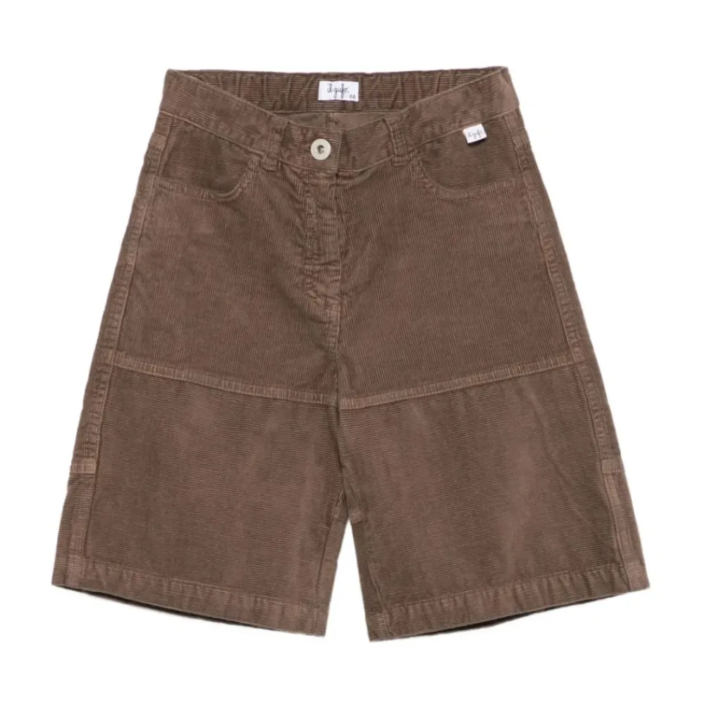Cord Bermuda-Shorts>Il Gufo Outlet