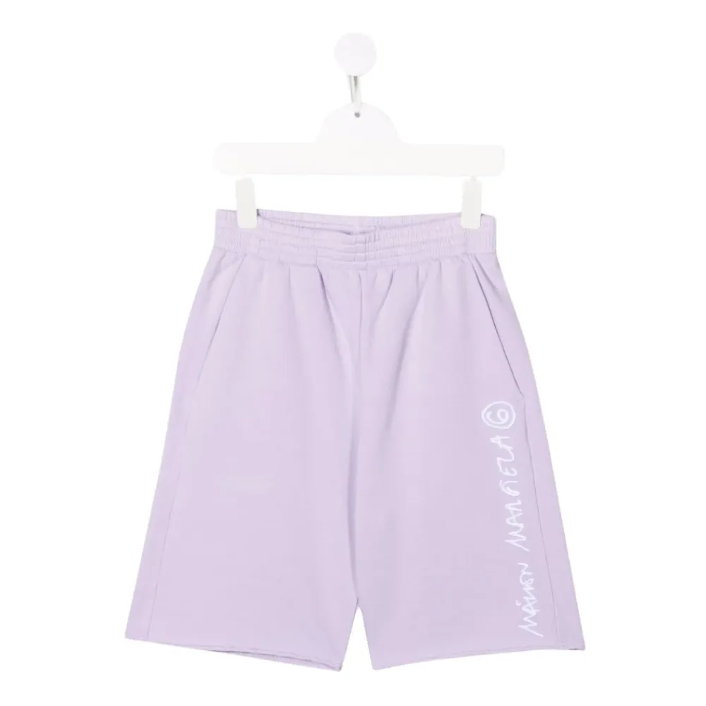 Cotton Logo Shorts>MM6 Maison Margiela Clearance