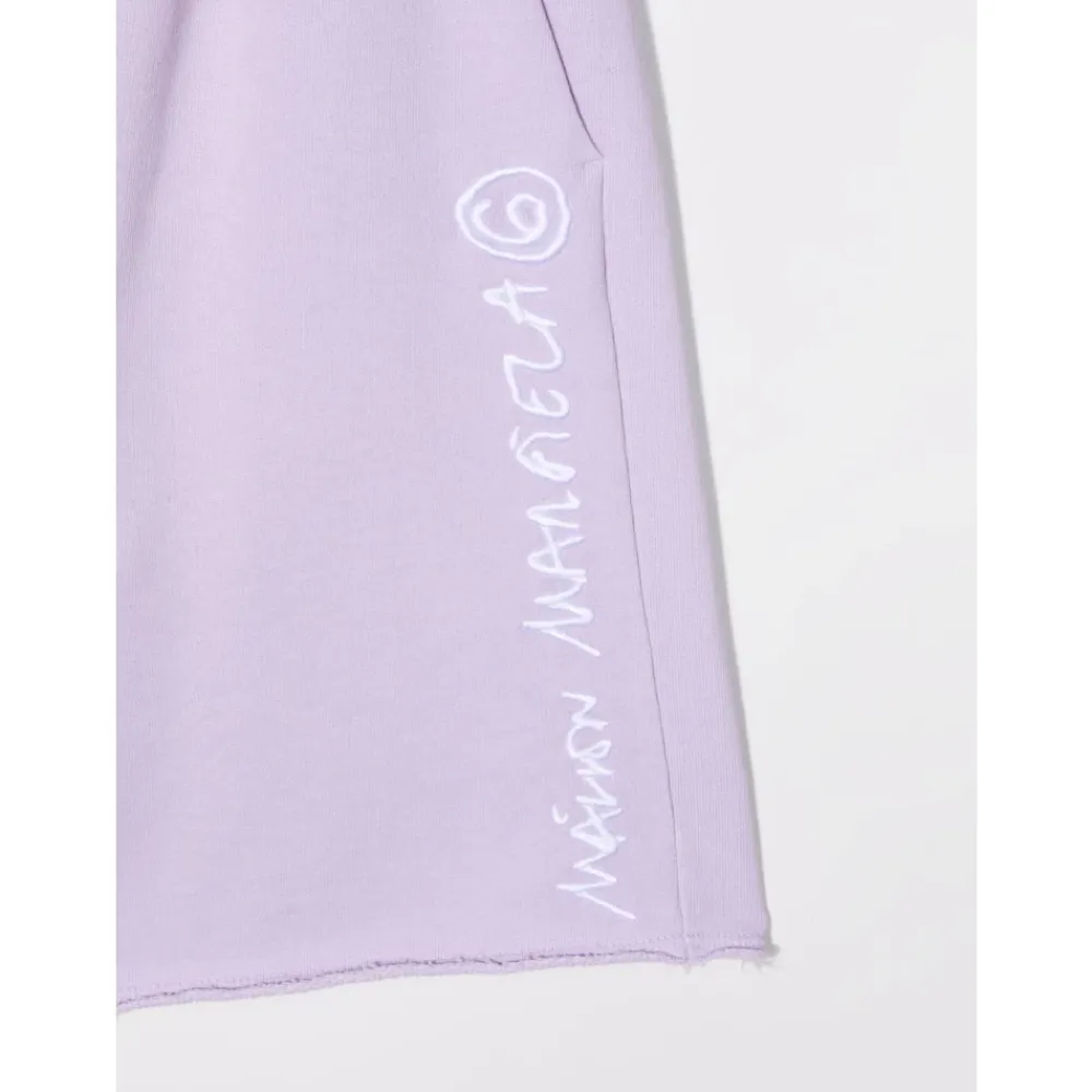Cotton Logo Shorts>MM6 Maison Margiela Clearance