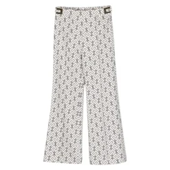 Cremefarbene Mädchenhose Stilvolle Auswahl>Elisabetta Franchi Discount