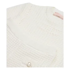 Cremefarbenes Kleid und T-Shirt Set>Elisabetta Franchi Best