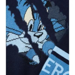 Crewneck Sweater with Looney Tunes Print>Iceberg Discount
