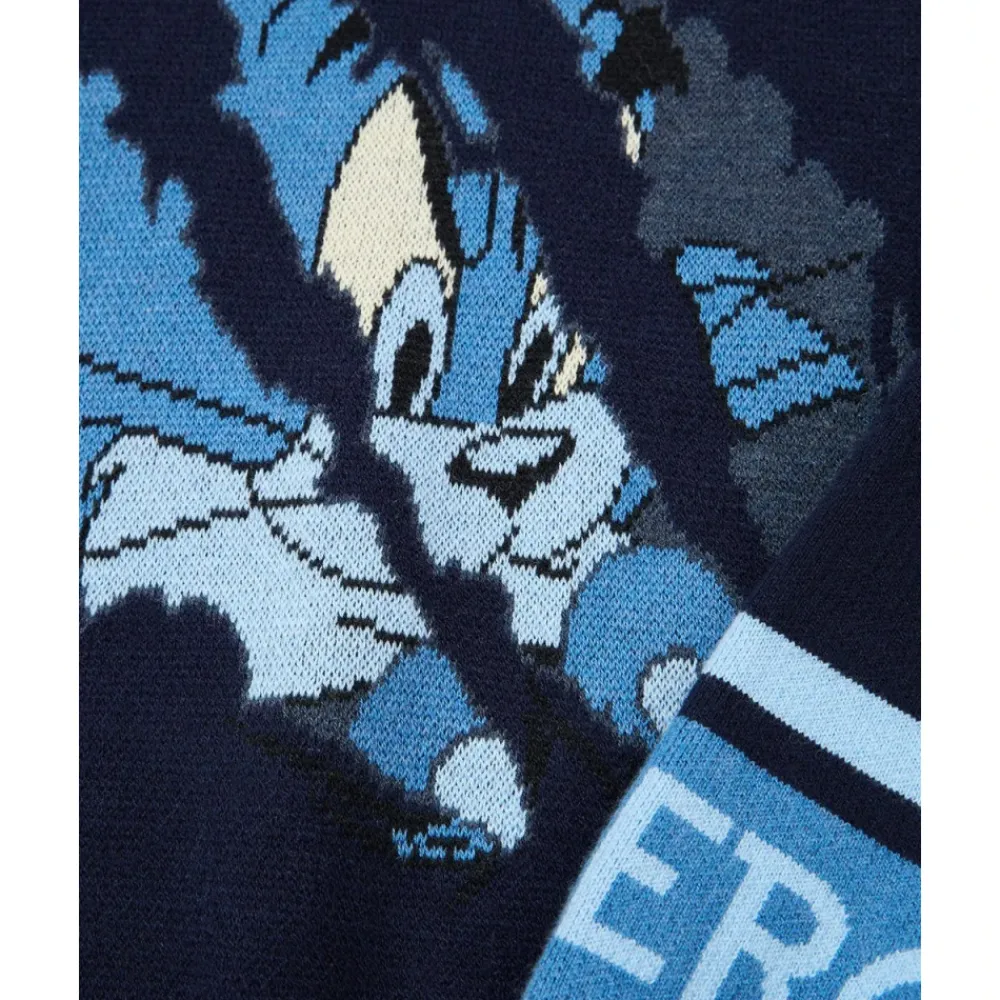 Crewneck Sweater with Looney Tunes Print>Iceberg Discount