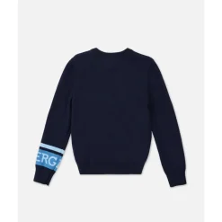 Crewneck Sweater with Looney Tunes Print><noscript><img width=