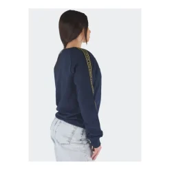 Crewneck Sweatshirt mit Logo-Tape><noscript><img width=