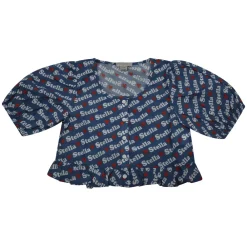 Crop Logo Herz Hemd>Stella McCartney Outlet