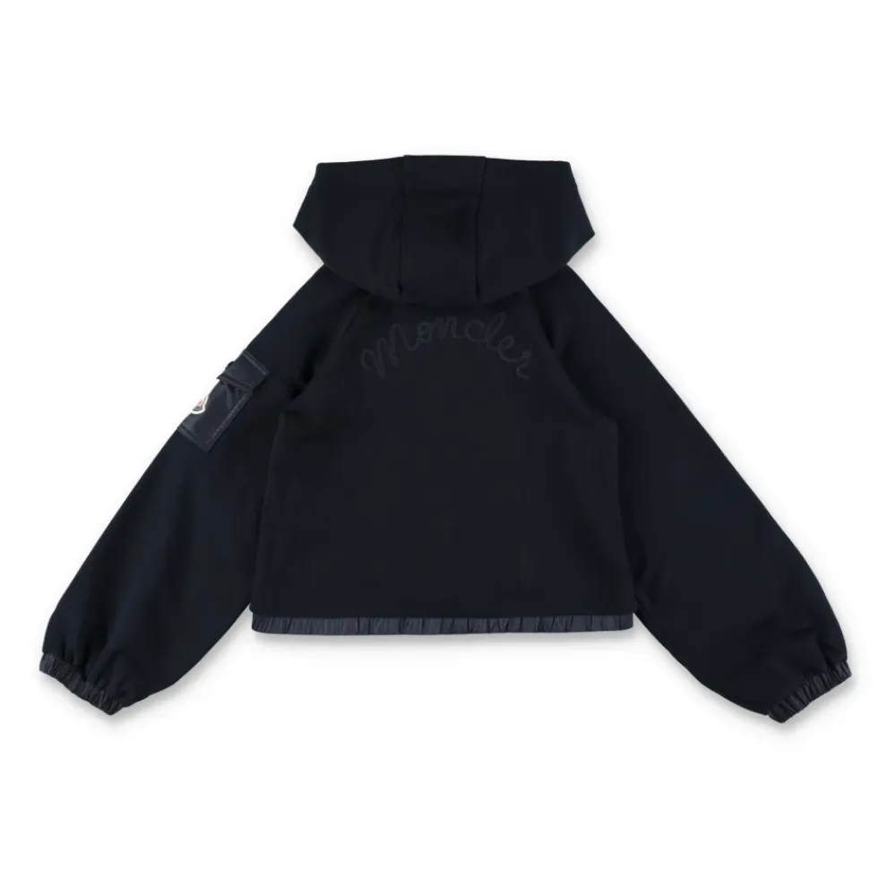 Cropped Zip Hoodie>Moncler New