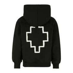 Cross Print Logo Sweatshirt><noscript><img width=