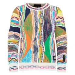 DAH-C8203 Jacquard Strickpullover>Carlo Colucci Sale