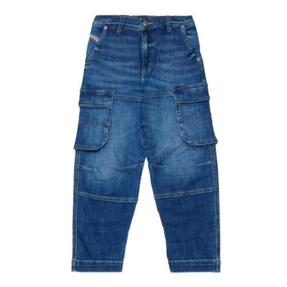 D-Dave Cargo Jeans>Diesel New
