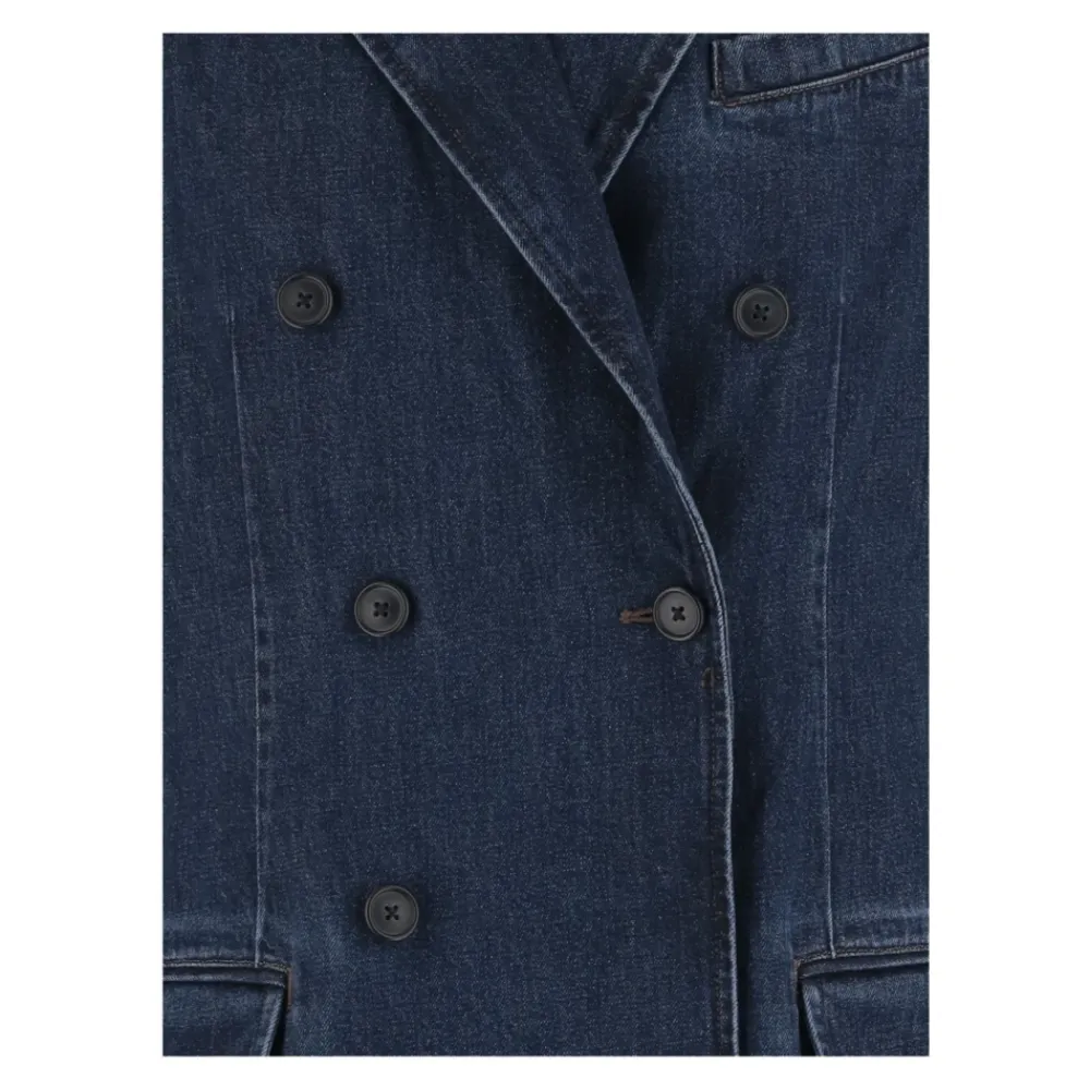 Denim Baumwollmantel Spitzrevers>Polo Ralph Lauren Hot