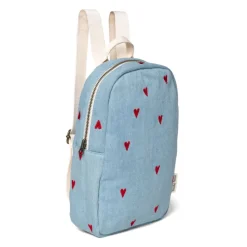 Denim Hearts Mini Rucksack>Studio Noos Hot
